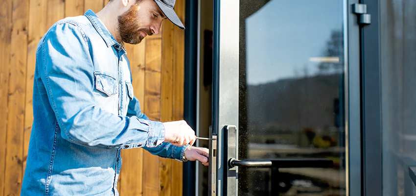 Frameless Glass Storefront Door Locks Replacement in San Diego, CA